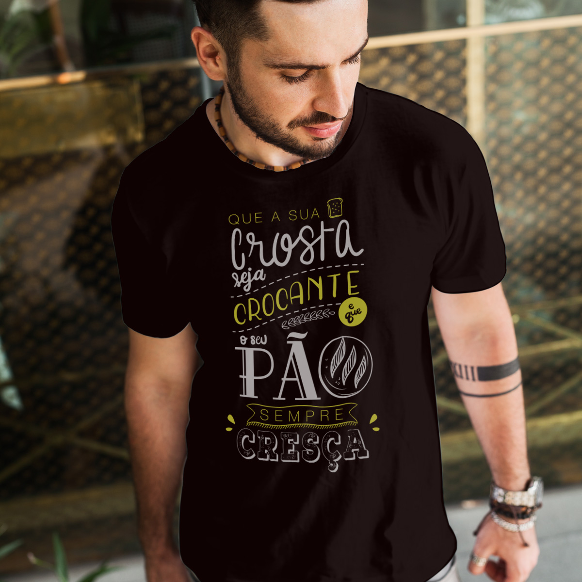 Camiseta Benção do Padeiro (Masculina)
