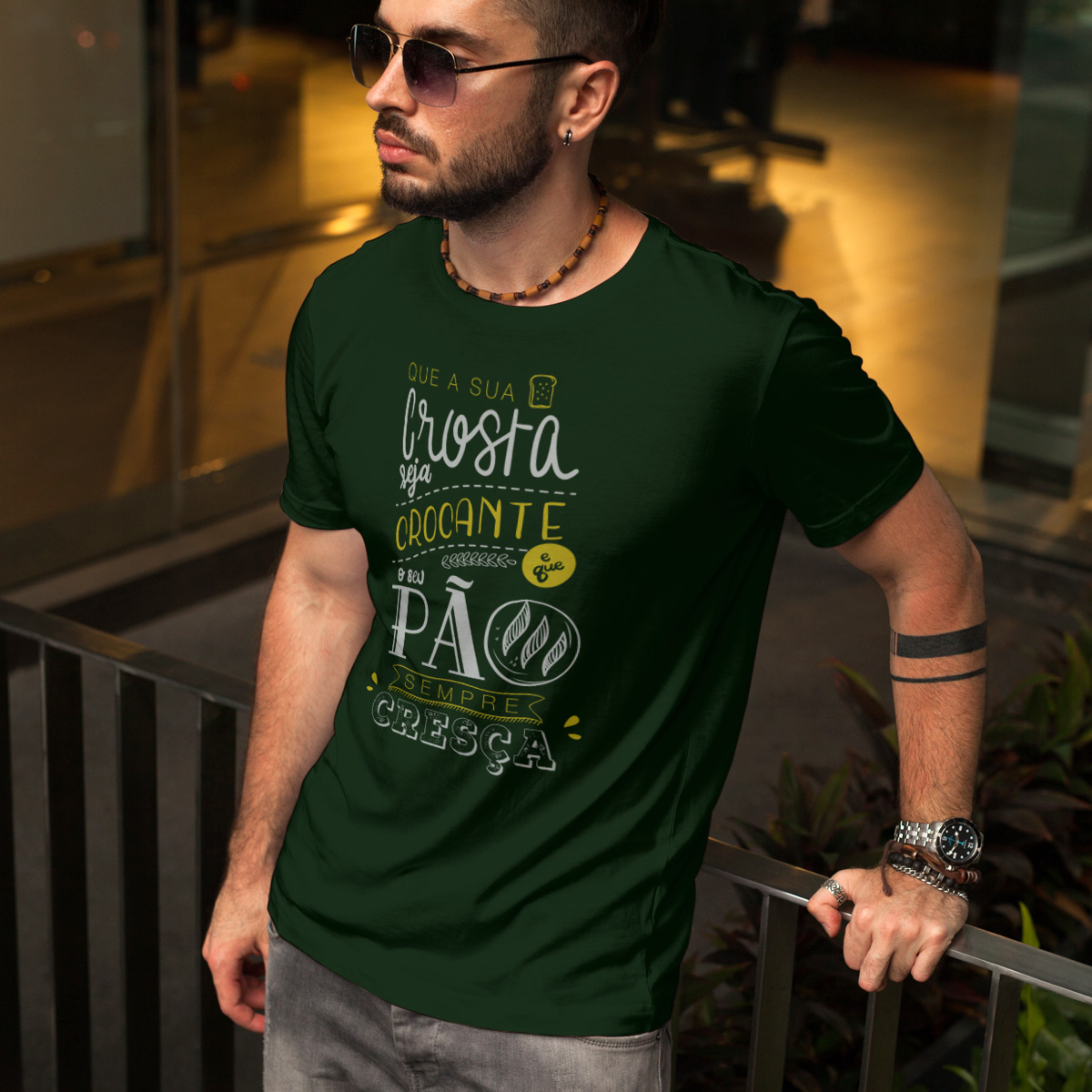 Camiseta Benção do Padeiro (Masculina)