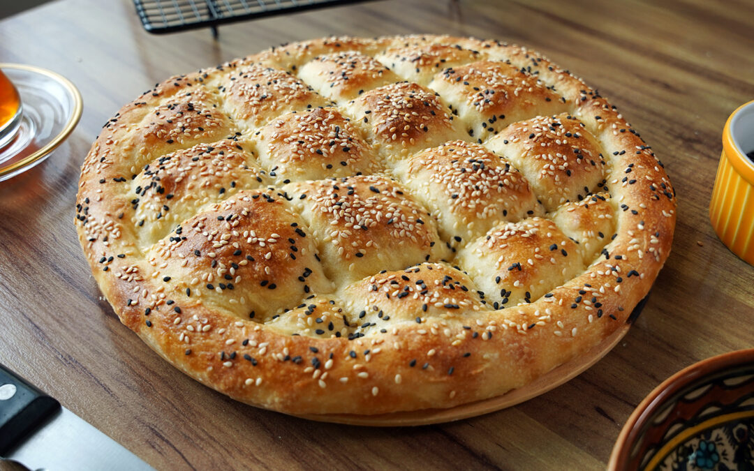 Pão Turco (Ramazan Pidesi)